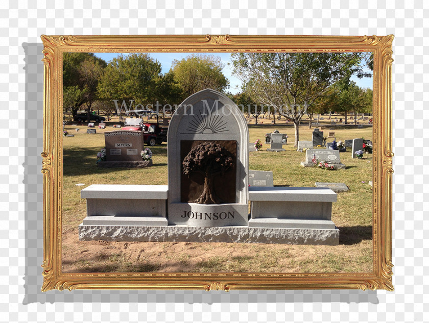Tombstone Mountain Headstone Western Monument Cemetery Phoenix Metropolitan Area PNG