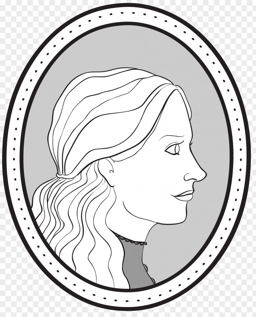 Circle Drawing Line Art White Clip PNG