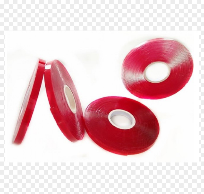 Double Sided Adhesive Tape RED.M PNG