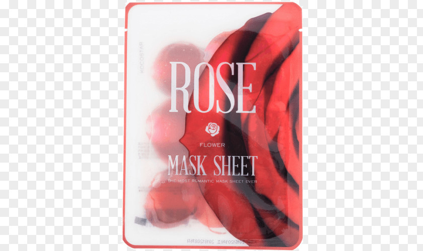 Mask Fresh Rose Face Skin Petal Flower PNG