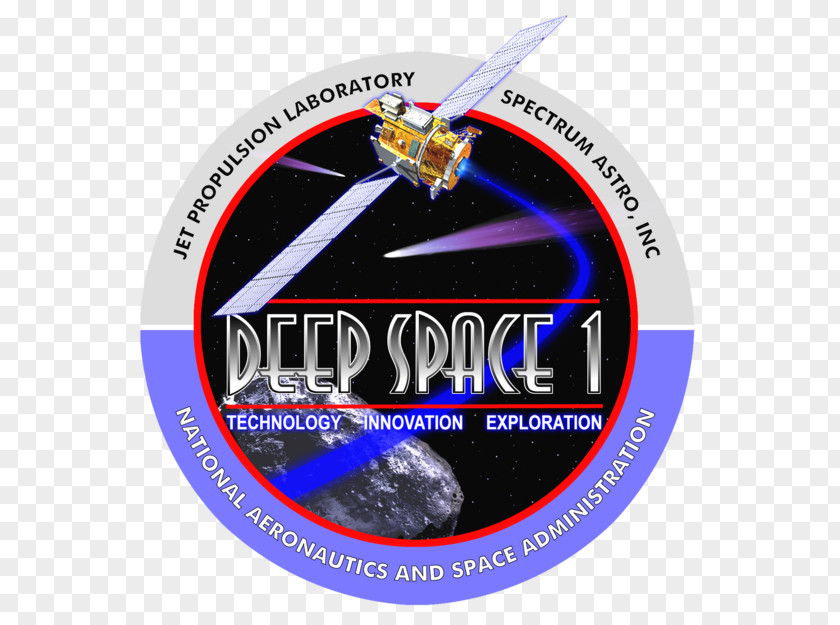 Nasa Deep Space 1 Mission Patch International Station Spacecraft Jet Propulsion Laboratory PNG
