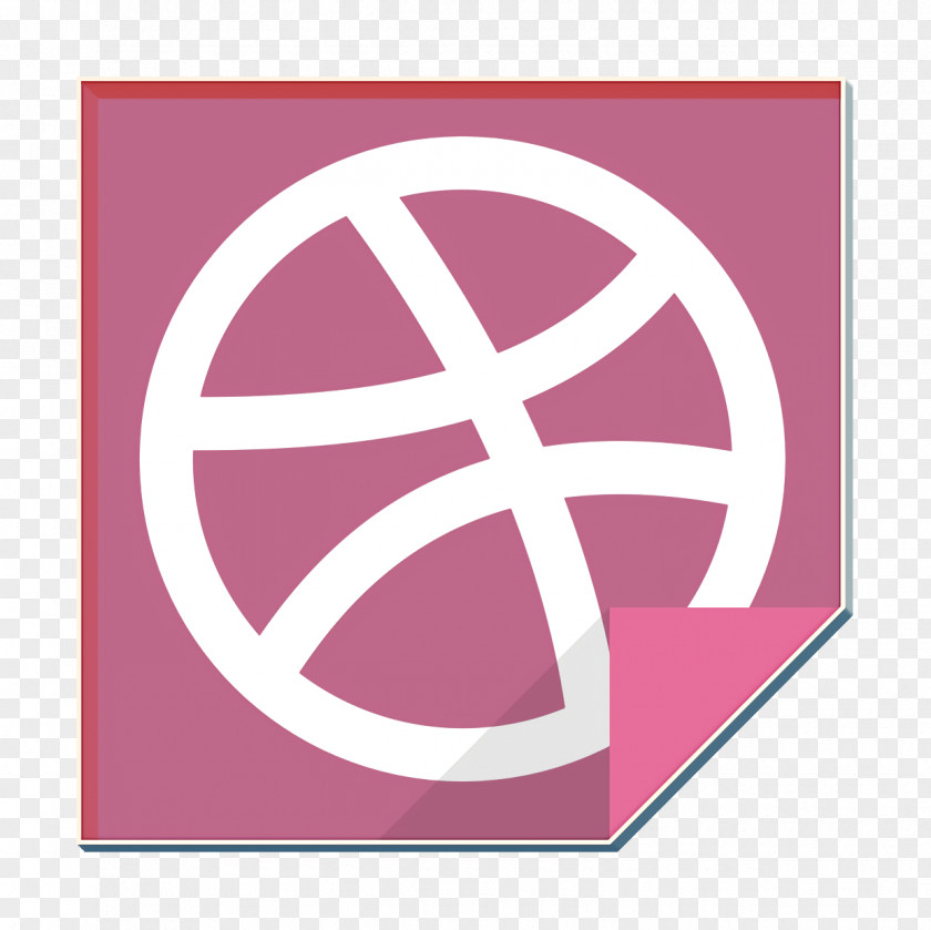 Peace Magenta Communication Icon Dribbble Logo PNG