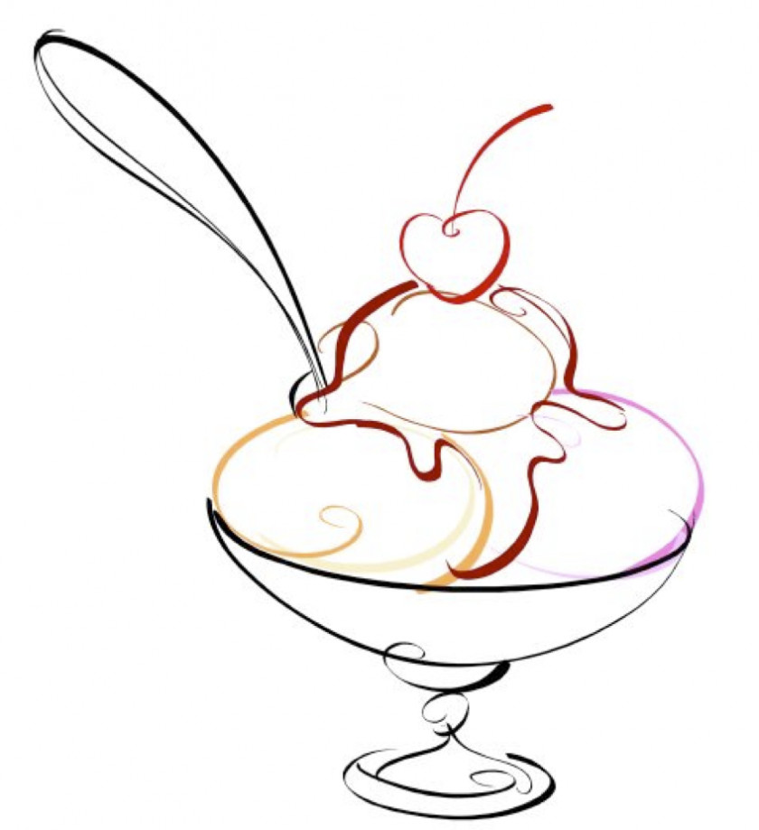 Sundae Pictures Ice Cream Fudge Clip Art PNG
