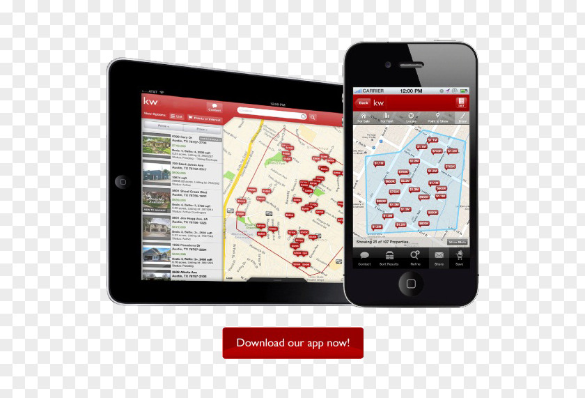 Cell Phone Circle Of Friends Keller Williams Realty Real Estate Mobile Phones Handheld Devices PNG