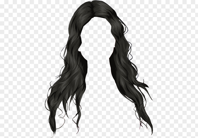 Hair Accessory Lace Wig Cartoon PNG