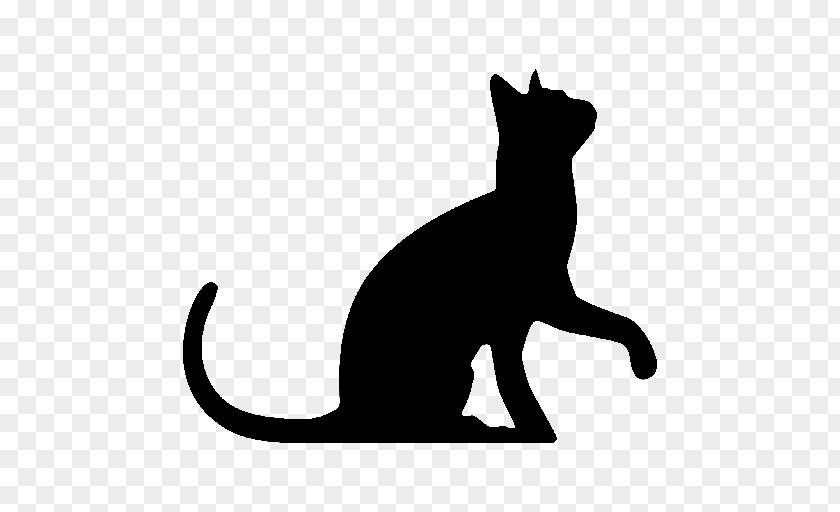 Silhouette Sphynx Cat Maine Coon Black Clip Art PNG