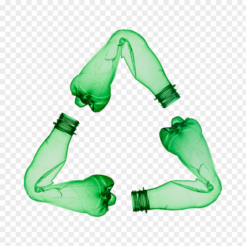 Bottle Plastic Recycling Waste PNG