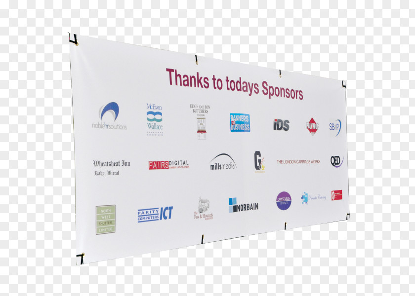 Business Banner Brand PNG