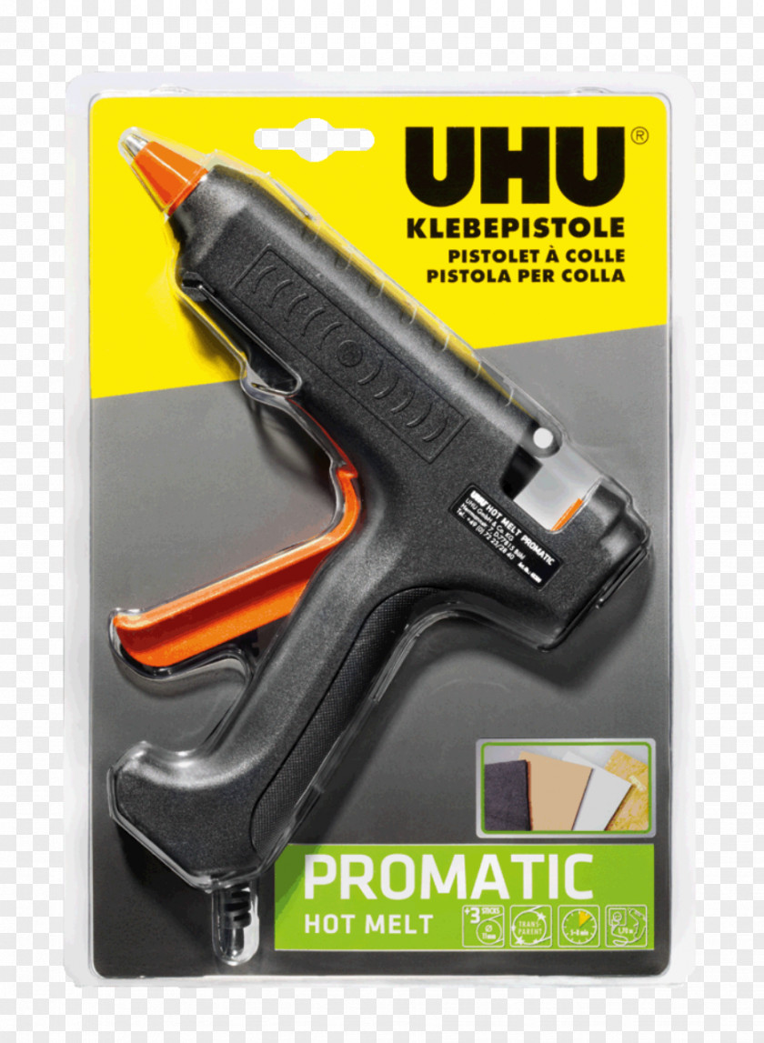 Glue Gun Tool Hot-melt Adhesive Heißklebepistole UHU PNG