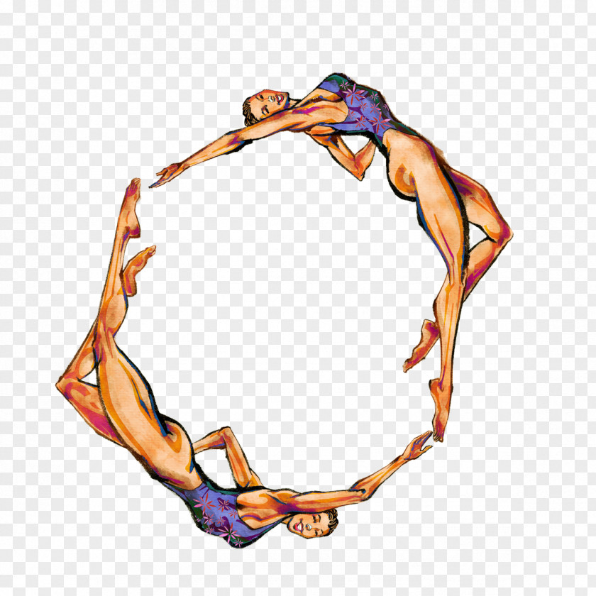 Gymnastics Beauty Synchronised Swimming PNG