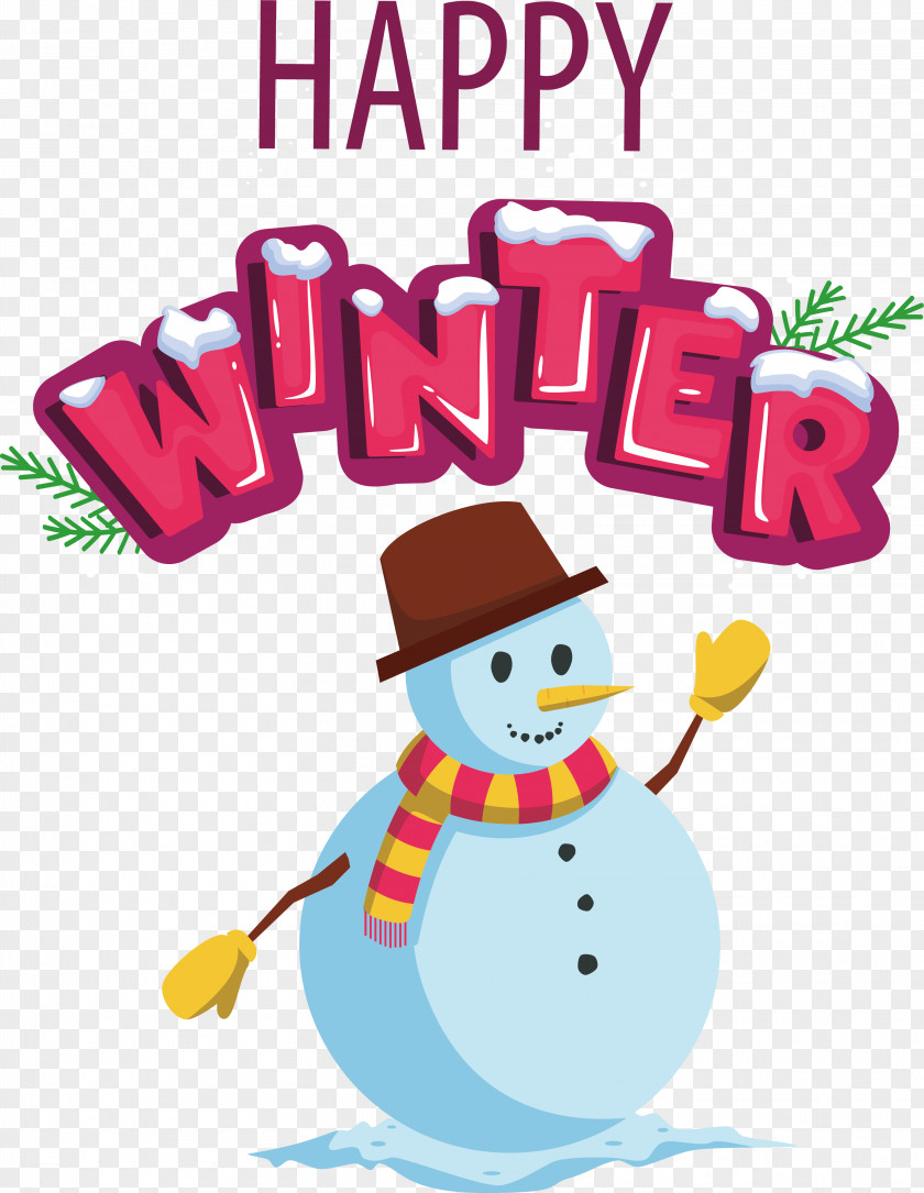 Happy Winter PNG
