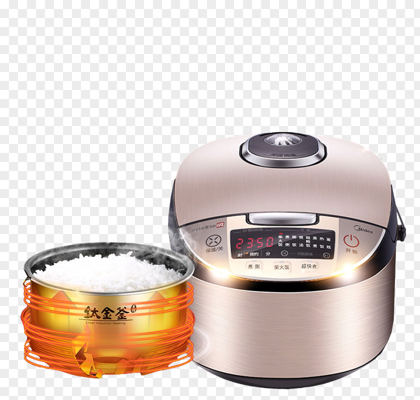 Taobao Rice Cooker Main Map Home Appliance Cooked PNG