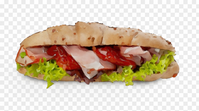 Ciabatta Bocadillo Food Cuisine Dish Submarine Sandwich Ham And Cheese PNG