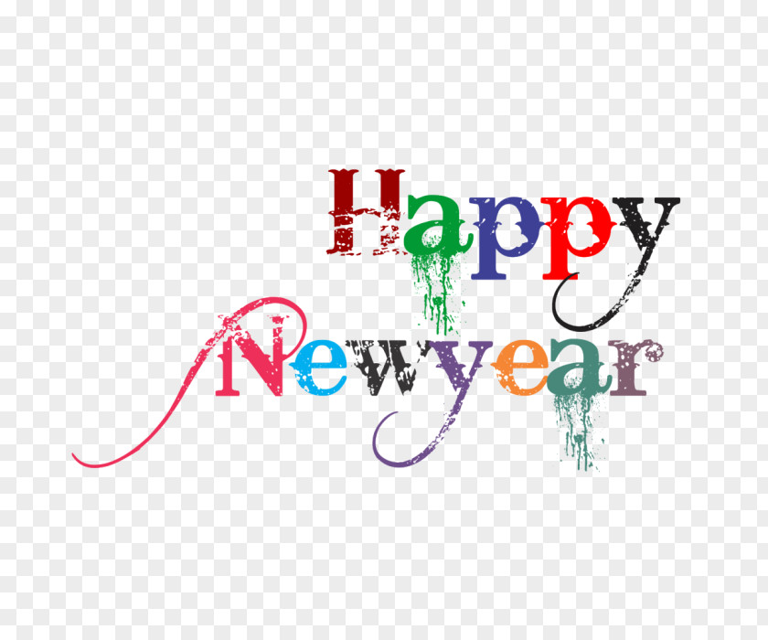 Happy New Year Year's Day Desktop Wallpaper Clip Art PNG