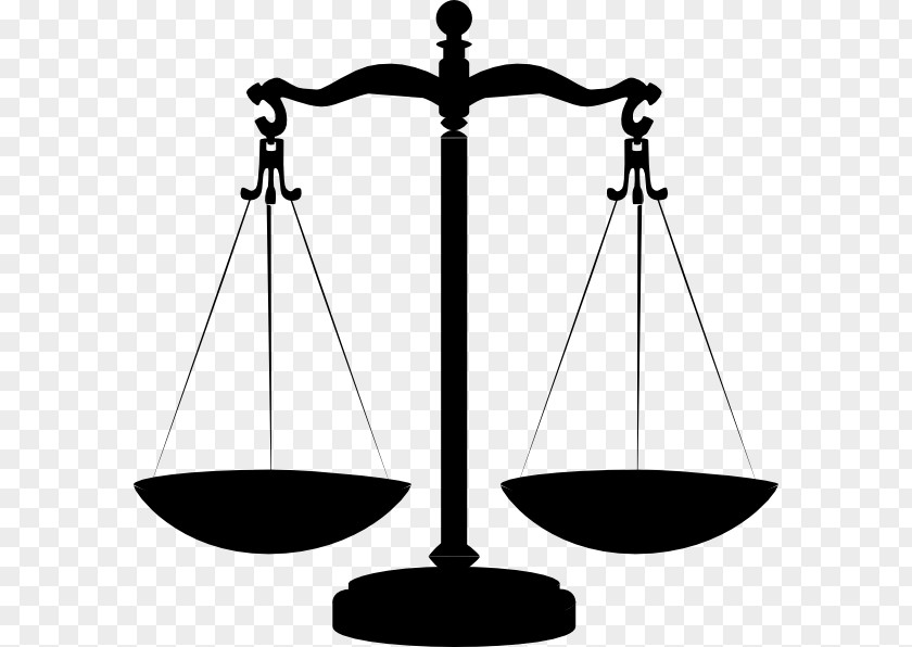 Justice Vector Measuring Scales Clip Art PNG