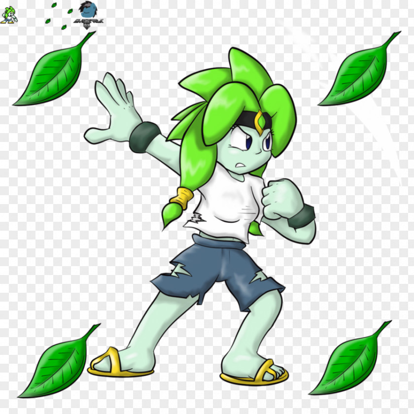 Leaf Mega Man 2 Green Clip Art PNG