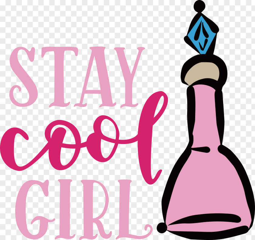 Stay Cool Girl Fashion PNG