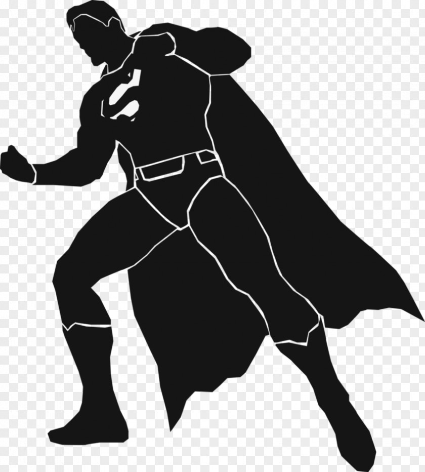 Superman Silhouette The Death Of Desktop Wallpaper Superhero PNG
