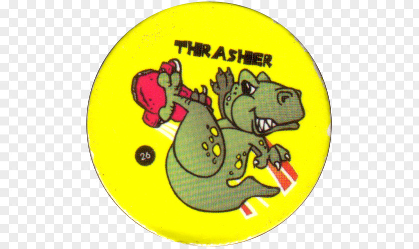 Thrasher Cartoon Animal Font PNG