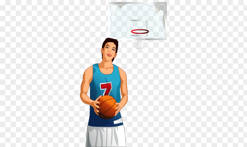 Basketball Player Athlete Slam Dunk PNG