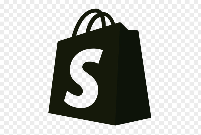 Design Shopify E-commerce Logo Web PNG