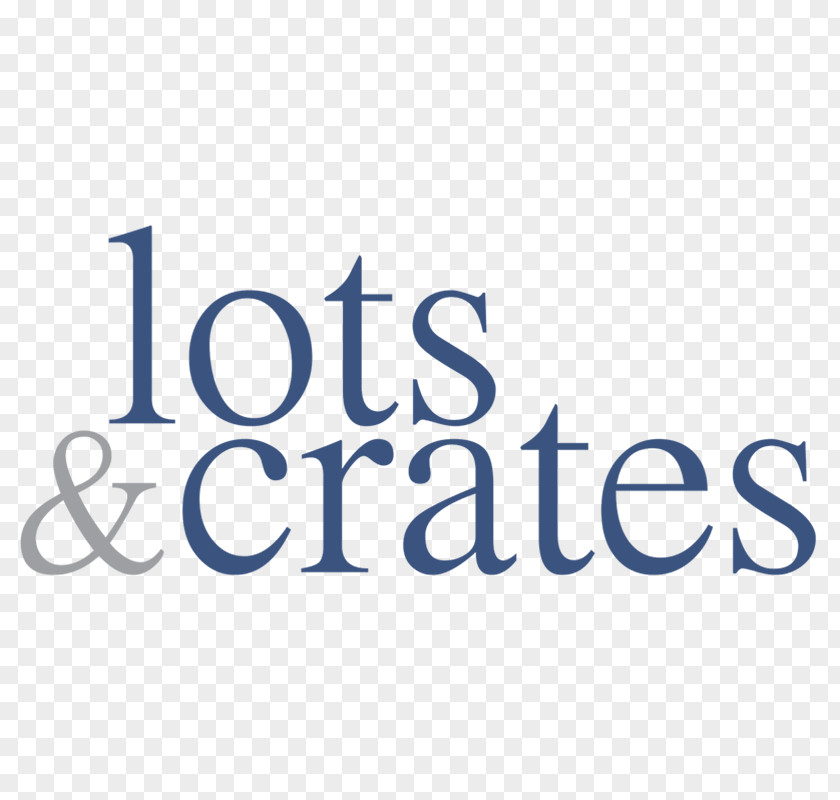 Lots & Crates Logo Brand Product Font PNG