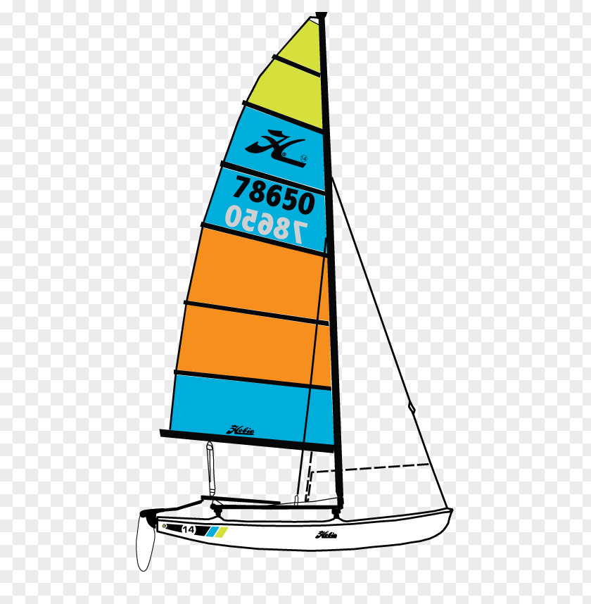 Sailing Hobie Cat 16 Catamaran Trapeze PNG