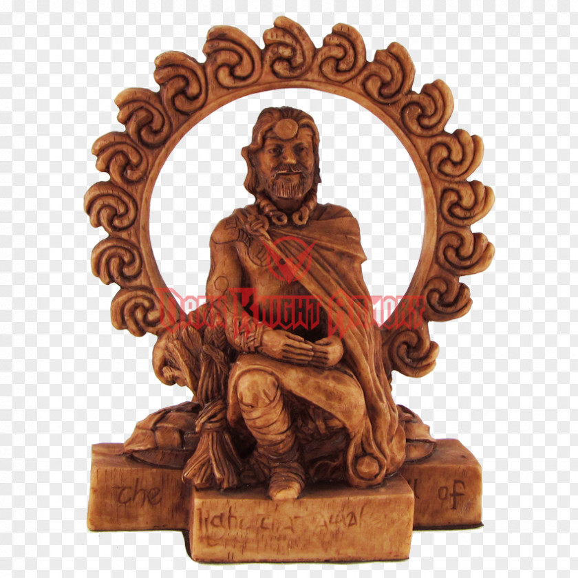 Small Statue Statuary Lugh Wicca Celtic Deities PNG