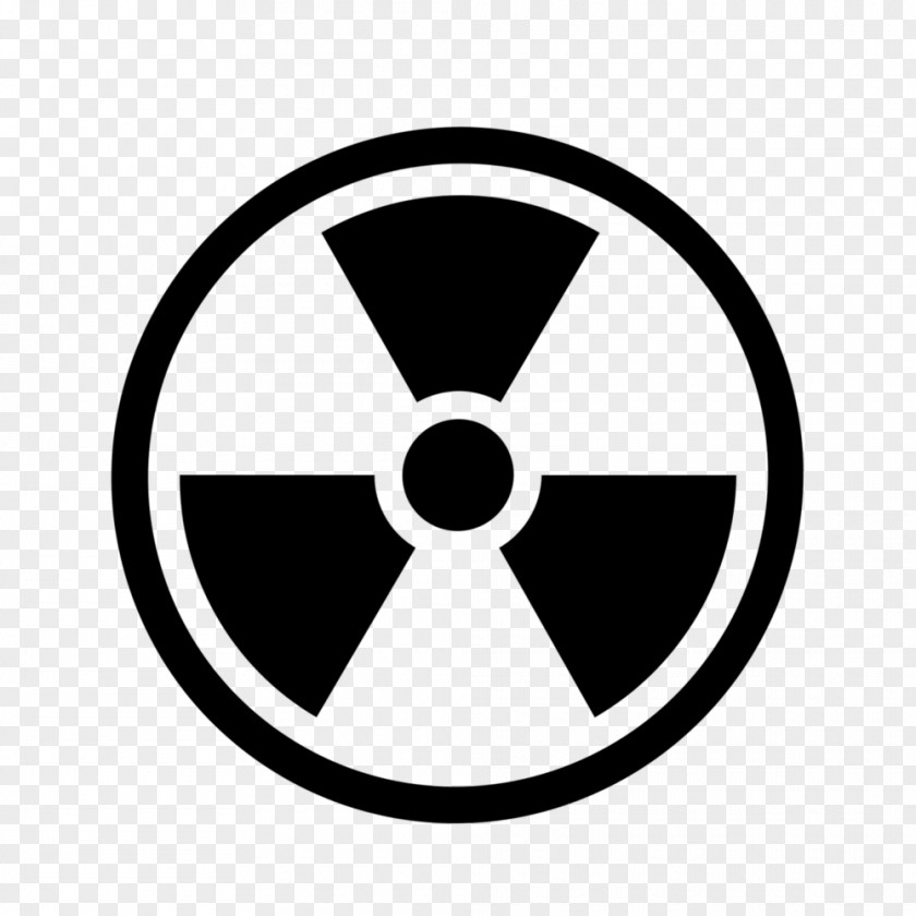 Symbol Nuclear Power Weapon Biological Hazard Radioactive Decay PNG