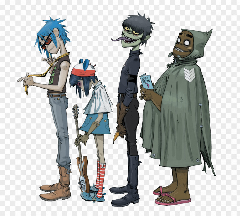 All Included Escape To Plastic Beach Tour Gorillaz On Melancholy Hill The Fall PNG