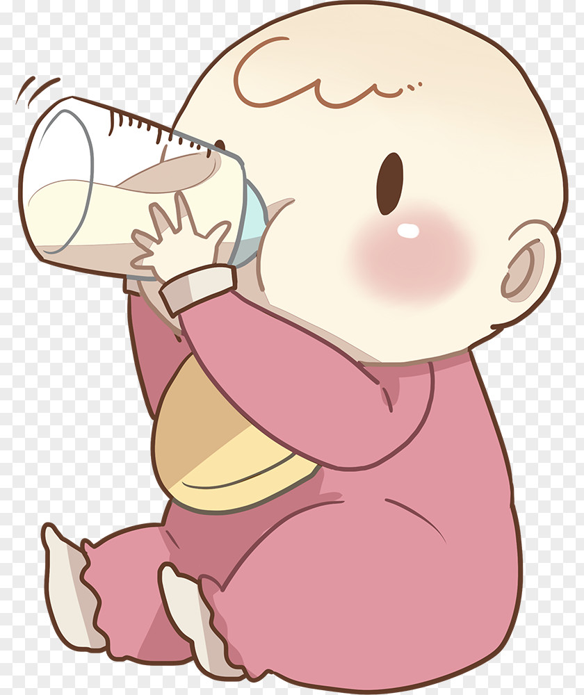 Cartoon Baby Mother Material Chocolate Milk Infant No Child PNG