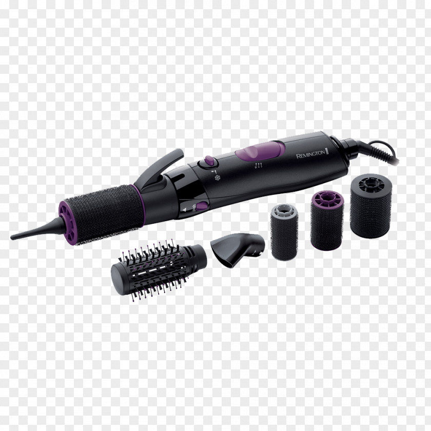Hair Roller Iron Hairbrush Remington Products PNG