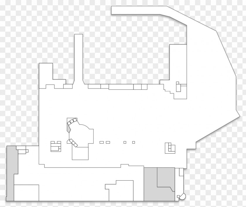 House Floor Plan White PNG