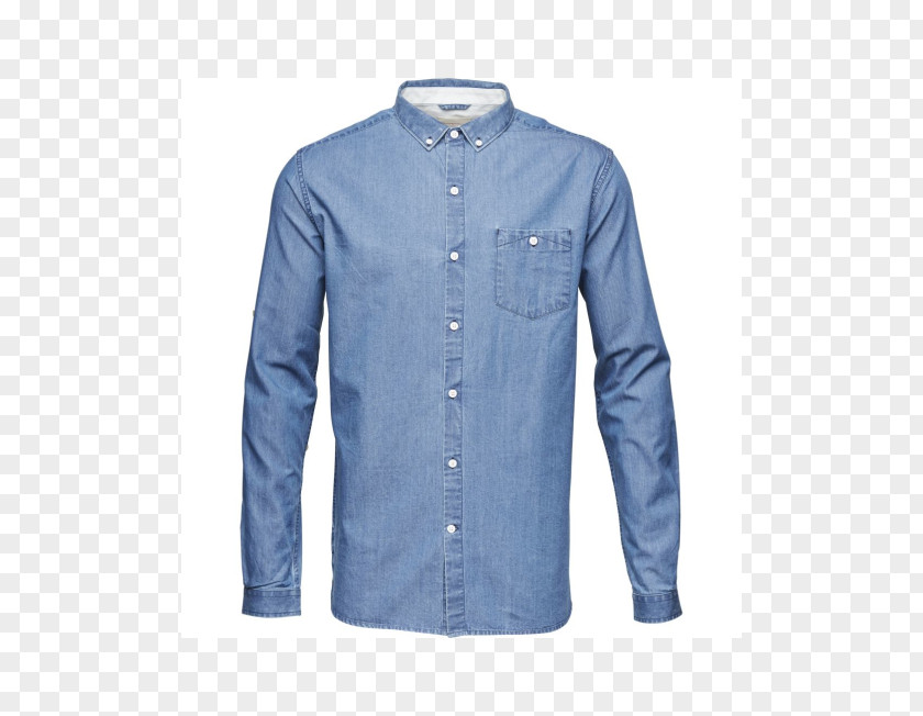 T-shirt Long-sleeved Denim Clothing PNG