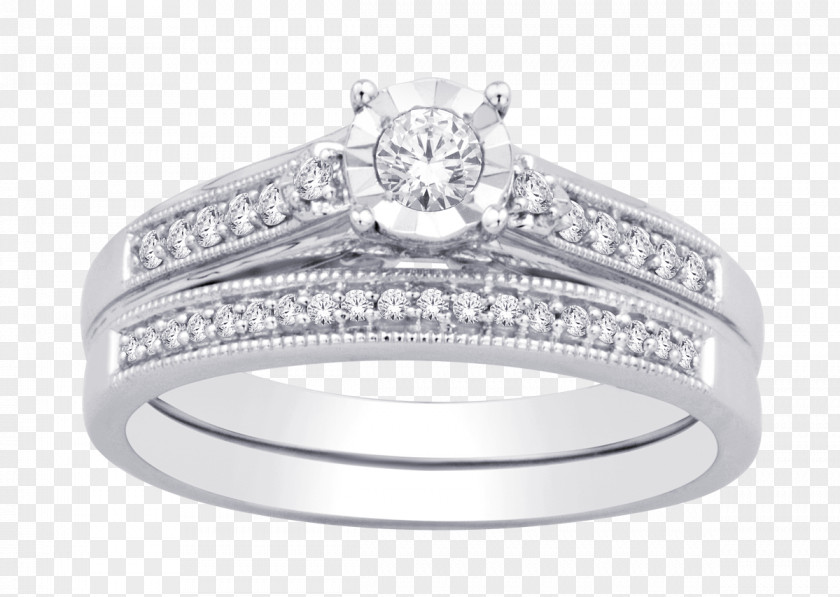10k Gold Rings Women Wedding Ring Białe Złoto Diamond Jewellery PNG