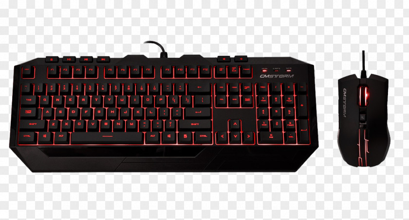 Computer Mouse Keyboard Cooler Master Devastator II Gaming Keypad PNG