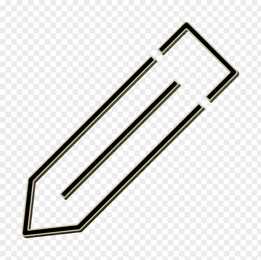 Parallel Meter Pencil Icon PNG