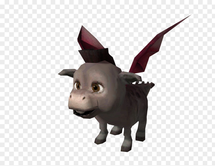 Pig Cattle Snout Figurine Character PNG