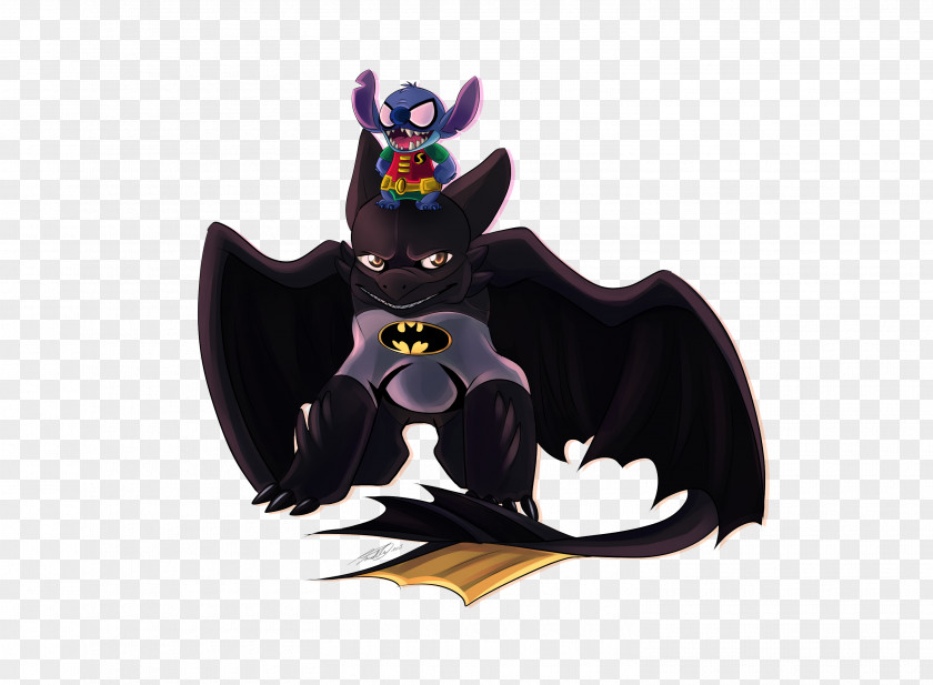 Toothless Stitch Batman Drawing How To Train Your Dragon PNG