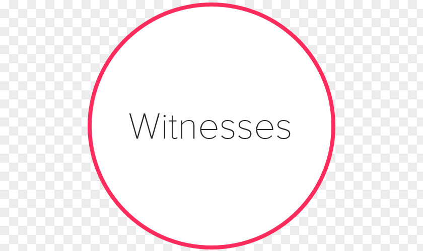 Witness Logo Circle Point Brand Angle PNG