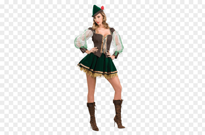 Woman Hrói Höttur Costume Party Clothing Disguise PNG