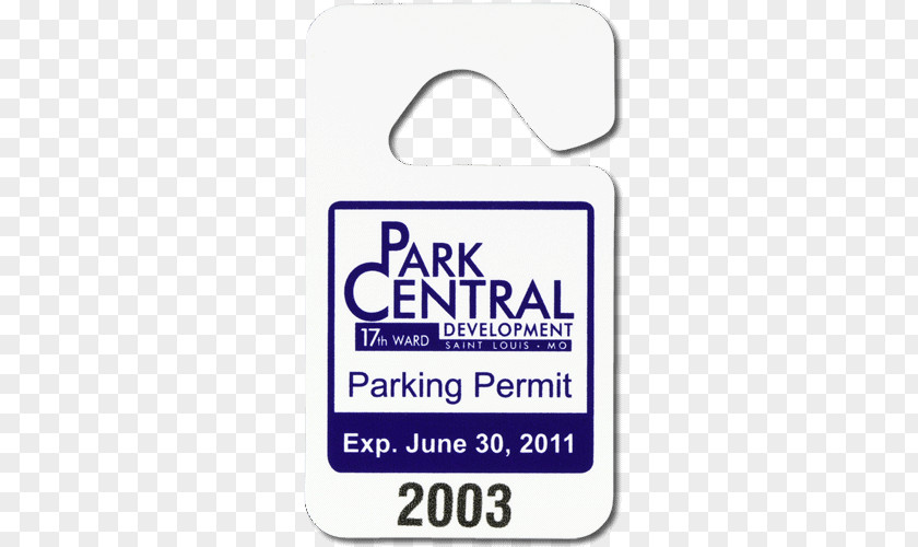 Hang Tags Parking Violation Sticker Decal Label PNG
