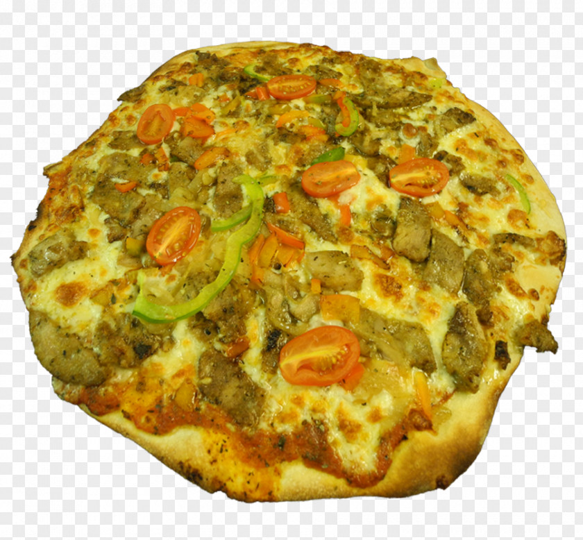 Pizza Sicilian Vegetarian Cuisine California-style Quiche PNG