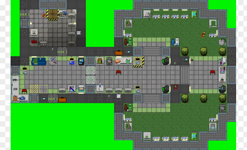 Space Station 13 Plan Video Game PNG