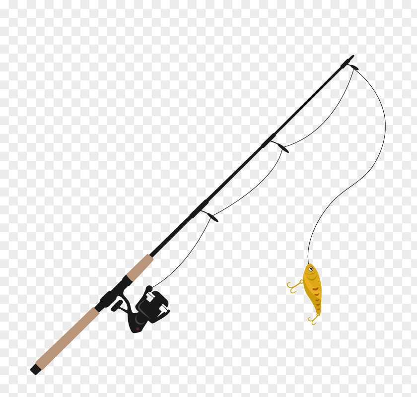 Vector Fishing Rods Northern Pike Rod Hobby Bass PNG