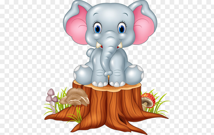 Drawing Elephantidae Cartoon PNG