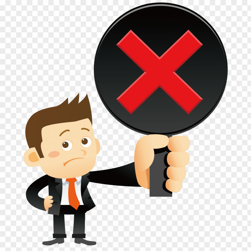 Holding A Red Fork Of Employees Sign Check Mark Clip Art PNG