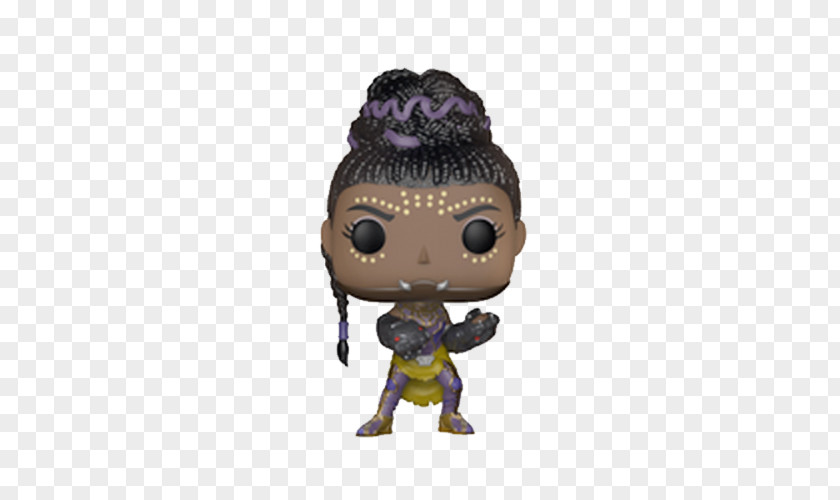 Nakia Shuri Black Panther Funko Collectable Bobblehead PNG