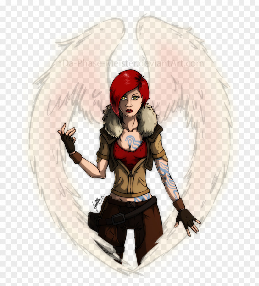 Borderlands Lilith Fanart Artist DeviantArt Work Of Art Legendary Creature PNG