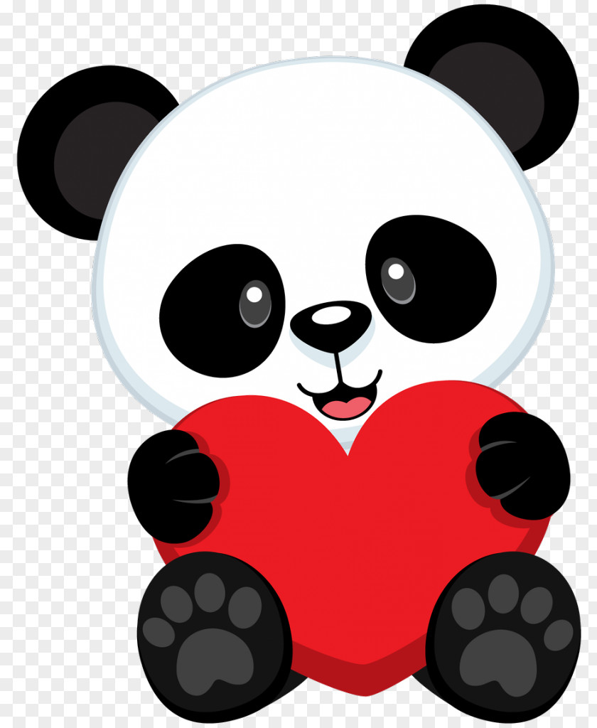 Giant Panda Animaatio Drawing Clip Art PNG